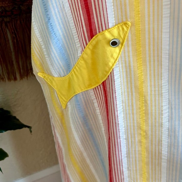 Vintage 1960s Alice of California Striped Kaftan Dress. Maxi Dress Caftan Dress, - Picture 7 of 16